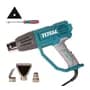 Total Pistola De Calor 2000w Total Con Accesorios Uso Profesional Turquesa