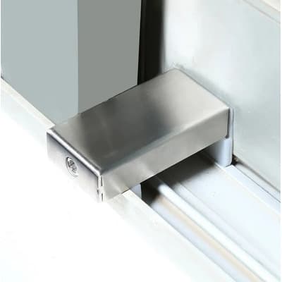 Inomax Traba Seguridad Ventana Corrediza Acero Inoxidable | Fácil Instalación | Ideal Niños Y Mascotas | 2