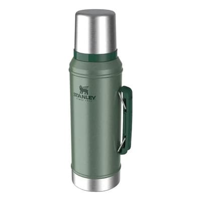 Stanley Termo Stanley Classic Legendary Bottle 1.0 Qt Acero Inoxidable 0.95 Lts Verde Resistente Hammertone