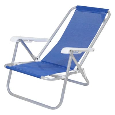 Bel Silla Reposera Reclinable 4 Pos. Bell Playa Camping Color Azul Marino Azul Marino