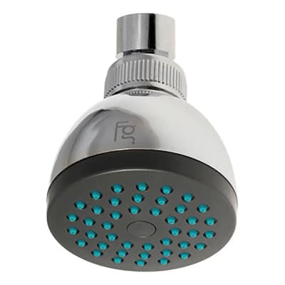 Vml Cabezal Ducha Lluvia Antisarro 10 Cm Cromado Articulado Rosca 1/2 Brillante