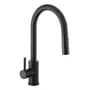 Peirano Griferia Monocomando De Cocina Peirano Valencia 20-122n Acabado Cate Color Negro Mate