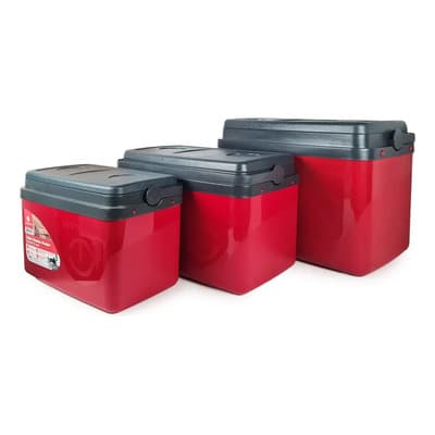 Unitermi Combo X 3 Conservadora Térmica Unitermi Floripa 7,5 15 30 Lt Color Rojo