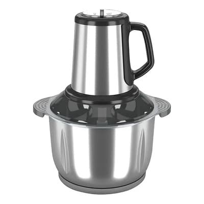 Generic Procesador De Comida Eléctrico Multifuncional 5 Litros Color Negro/plateado