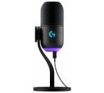 Logitech Microfono Logitech Yeti GX Premium Supercardioide Black RGB LightSync USB-C