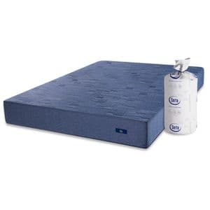 Serta Colchón de resortes compactado de 2 plazas Serta Box Hybrid 130x190