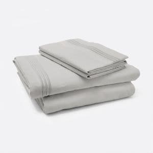 Blankery Home Sábanas Full Blanc Platinum King Grises