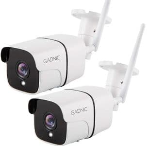 Gadnic Kit de Cámaras de Seguridad Gadnic IP Wifi Exterior x3