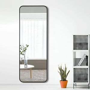 Topdeco Espejo Rectangular 120X50 cm Negro Topdeco