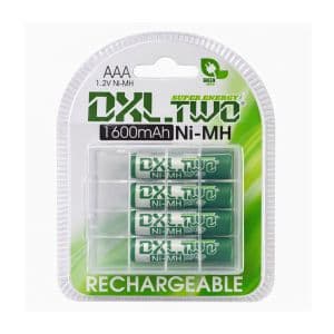 Dinax Pilas Aaa Recargables Ni-mh 1600mah Pack X4 Cilíndricas 1.2v Dinax