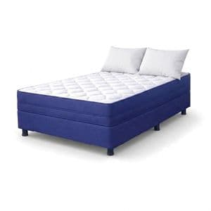 Elite Conjunto Sommier de Espuma Elite Lanin 2 plazas 140 x 190 cm + 2 Almohadas de Regalo
