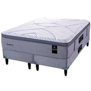 King Koil Colchón de resortes King Koil Brighton Super King 200x200 cm con SOMMIER DE REGALO