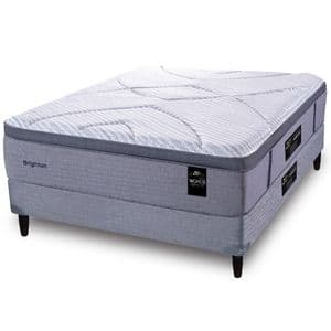 King Koil Colchón de resortes King Koil Brighton de 2 plazas 140x190 cm con SOMMIER DE REGALO