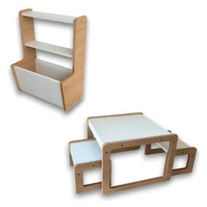 Dolche Objetos Kit Baulero con Mesa Montessori