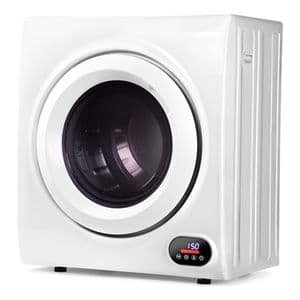 Euhomy Secadora De Ropa Euhomy Compacta De 3.5 Pies Cúbicos Con Sal Blanco