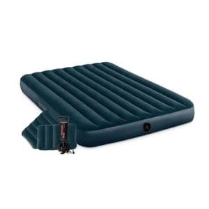 Intex Colchon Inflable Intex Grande Set 2 Almohadas con Inflador 152 x 203 x 25