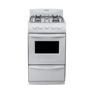 Escorial Cocina Escorial Candor 51cm Gas Licuado Con Visor Negra