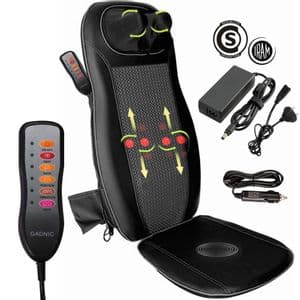 Gadnic Masajeador Gadnic Alamo Cuello, Espalda y Glúteos 5 Modos Terapia de Calor
