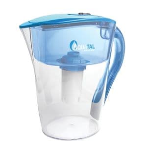 Aquatal Jarra Purificadora De Agua Aquatal Rose Celeste 3,3 Litros