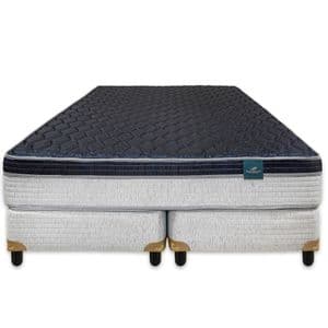 Sueño Dorado Sommier y Colchón Queen Alta Densidad Denver Plus 160x200 Sueño Dorado