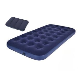 Generic Colchón Inflable Una Plaza y Media 191x137x22cm + Almohada