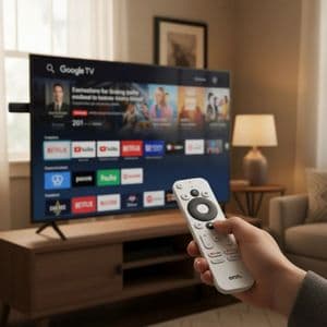 Onn Watch Dispositivo de streaming Onn Google TV Full HD 8GB 1.5GB RAM con control por voz - Certificado