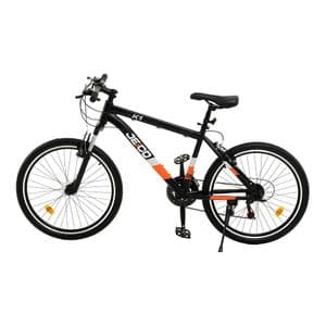 Randers Bicicleta Jeico MTB K1 R24 Acero 21v V-Brake Talle M Naranja