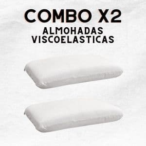 Harmony Combo x2 almohadas viscoelasticas 2da seleccion