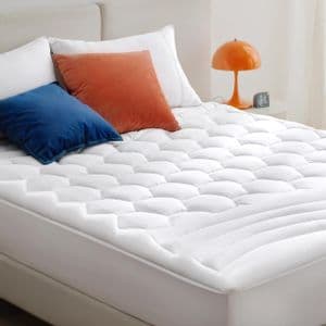 Bedsure Bedsure - Almohadilla de colchón, transpirable,