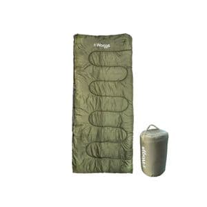 Waggs Bolsa de Dormir Térmica Impermeable Waggs Extensible Camping Verde