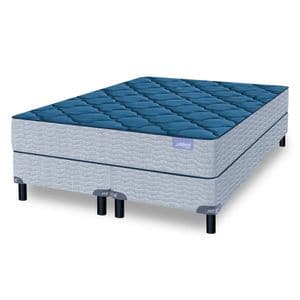 Inducol Conjunto Sommier y Colchón de resortes Inducol Renens Queen Size 160x190 cm