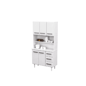 Amv Aparador De Cocina 90 COLOR BLANCO