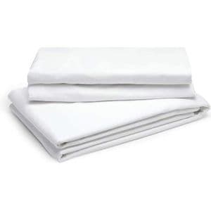 Cannon Sabanas Planas Queen 180 Hilos Blancas Cannon