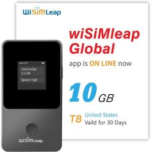Generic Router WiFi Portatil WISIMLEAP T8 4G Global Dual