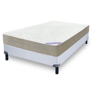 Inducol Conjunto Sommier y Colchón de resortes Inducol Classic Pocket de 2 plazas 130x190 cm