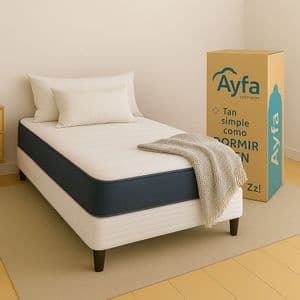 Ayfa Colchon de Espuma Alta Densidad Ayfa Box 1 Plaza 80x190 20cm 110kg