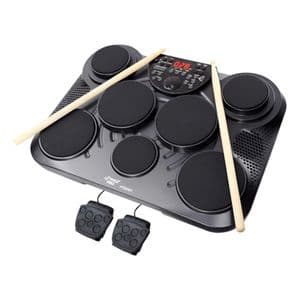 Pyle Pyle Batería Electrónica Portátil Compacta Con 8 Almohadilla Negro (black Basic)
