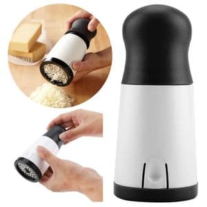 Levys Bazar Rallador de Queso Chocolate Manual de Mesa Practico Util
