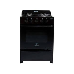 Escorial Cocina Escorial Master Classic Negra Gas Natural Con Visor Fácil Limpieza