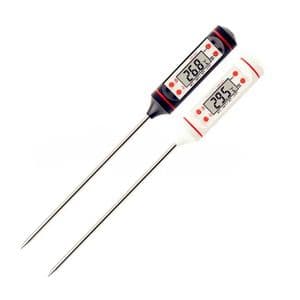 Fary Home Termómetro Digital Cocina Lcd Pinchacarne Líquido Acero Inoxidable
