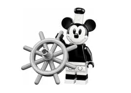 Elegoo Minifig LEGO Disney Series 2 vintage de Mickey Mouse de 5 cm con capa