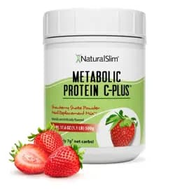 Naturalslim Proteína en polvo NaturalSlim Metabolic C-Plus Fresa 500g